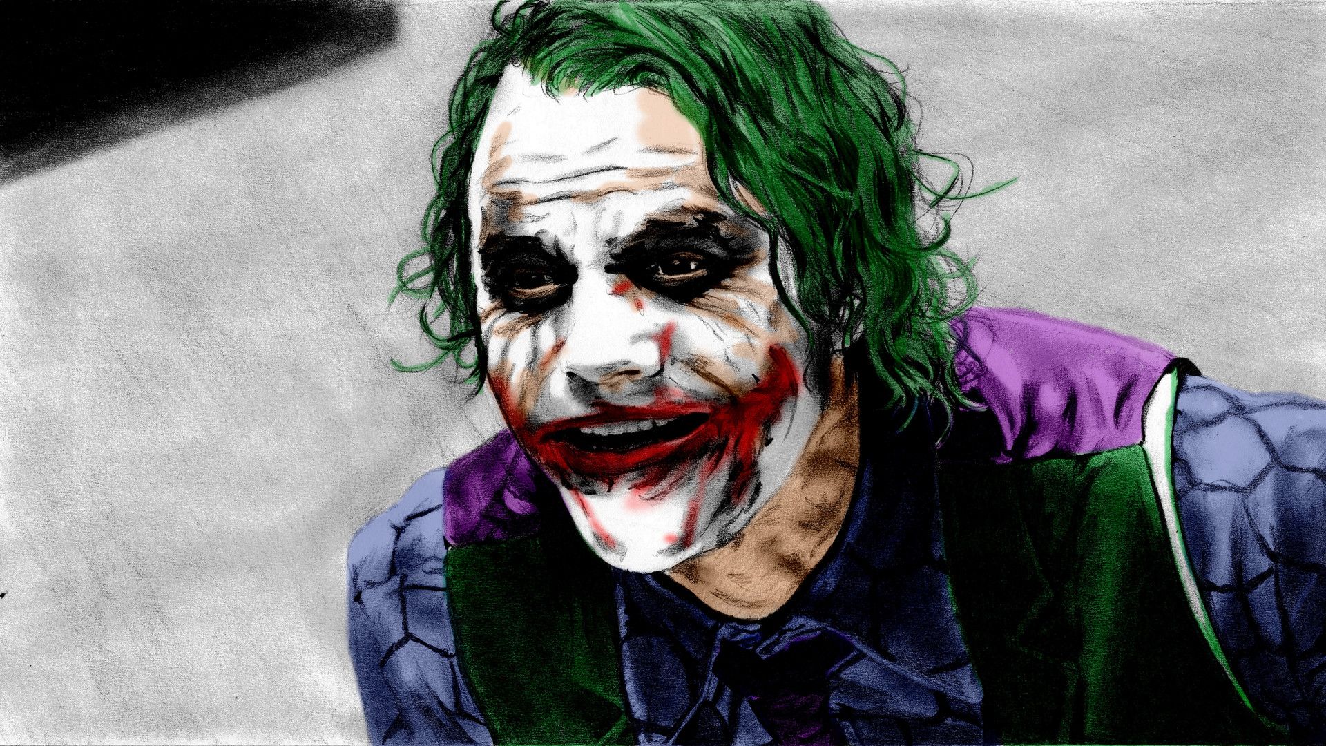 Joker viso trucco scuro, 2560x1440 QHD, PC