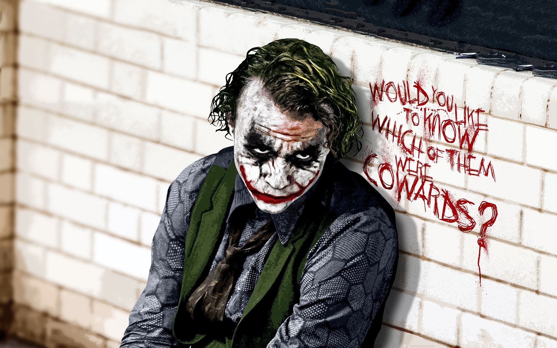 Joker Heath Ledger Dark Knight, 1920x1200 Full HD+, Desktop