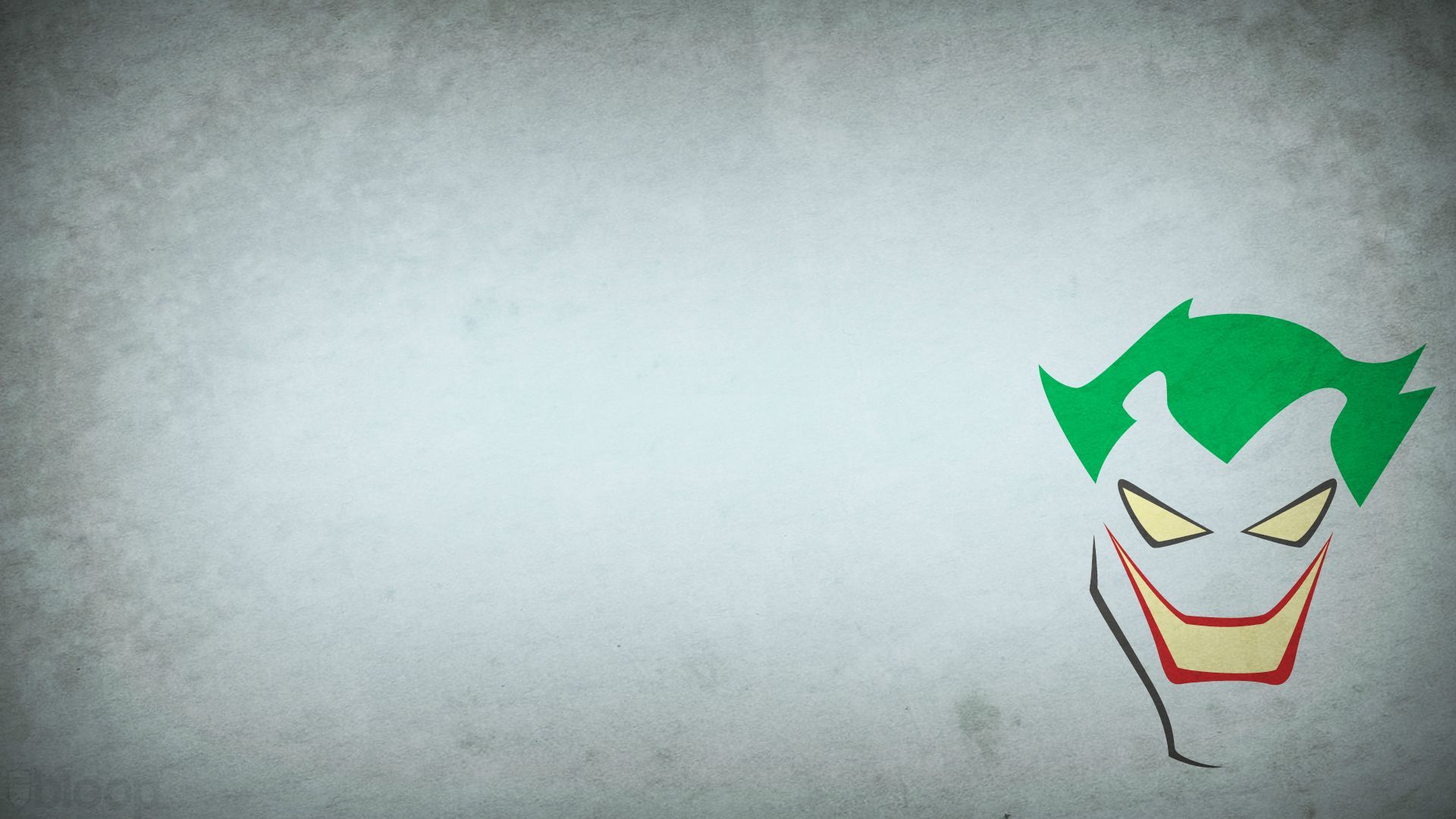 Joker viso applausi sfondo nero, 1920x1080 Full HD 1080p, PC