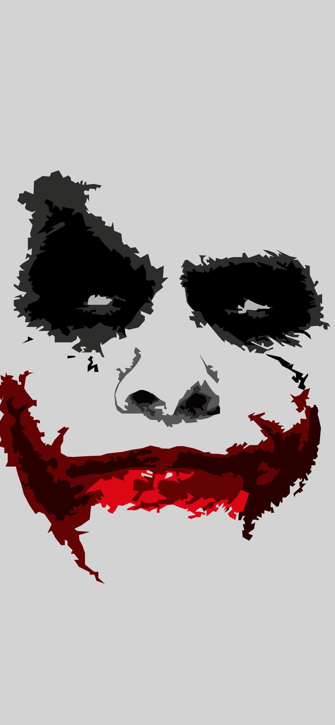 Joker viso minimalista, 1125x2436 Full HD Verticale, iPhone