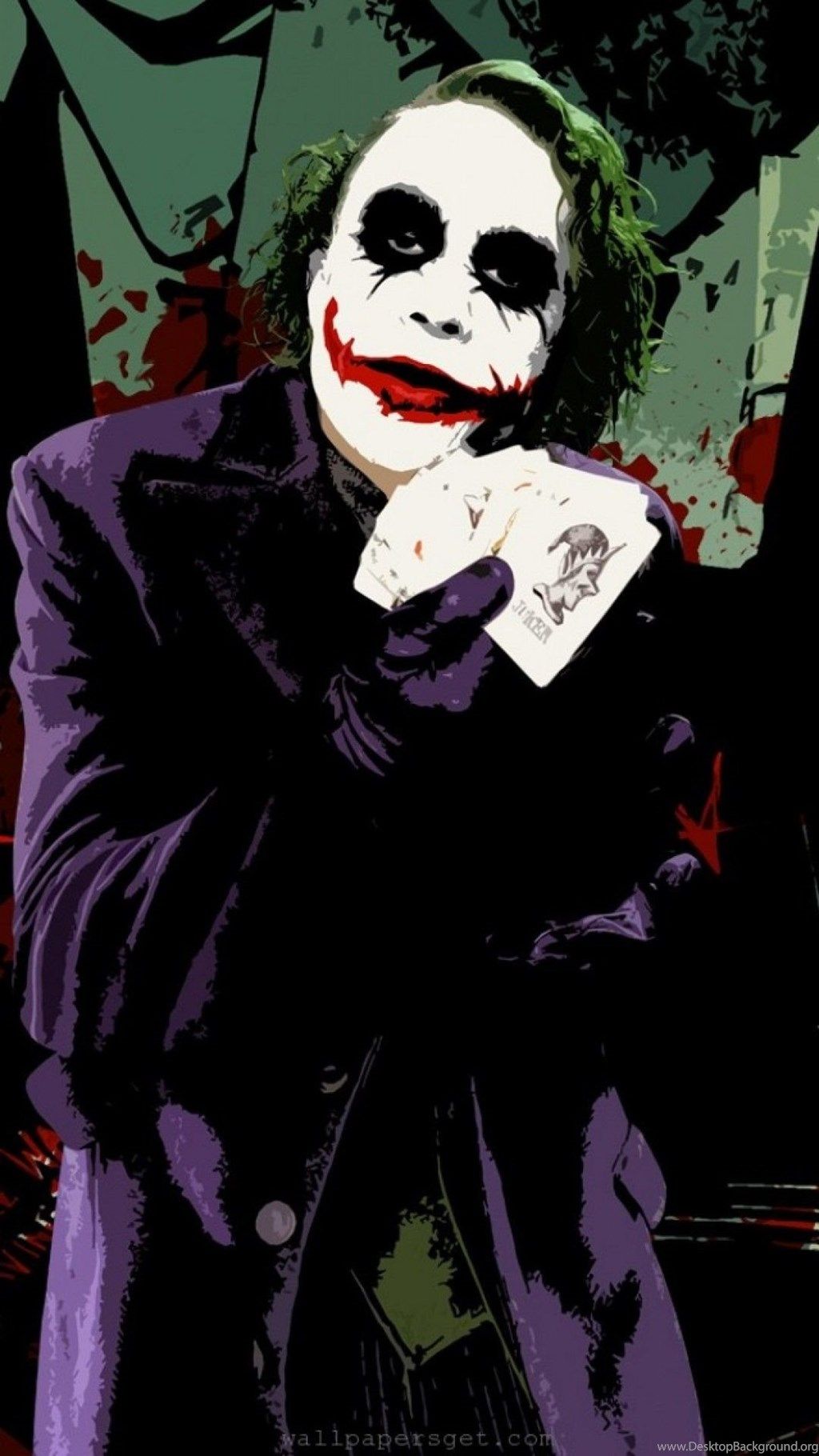 Joker con carta da gioco, 1024x1820 Full HD Verticale, iPhone Air