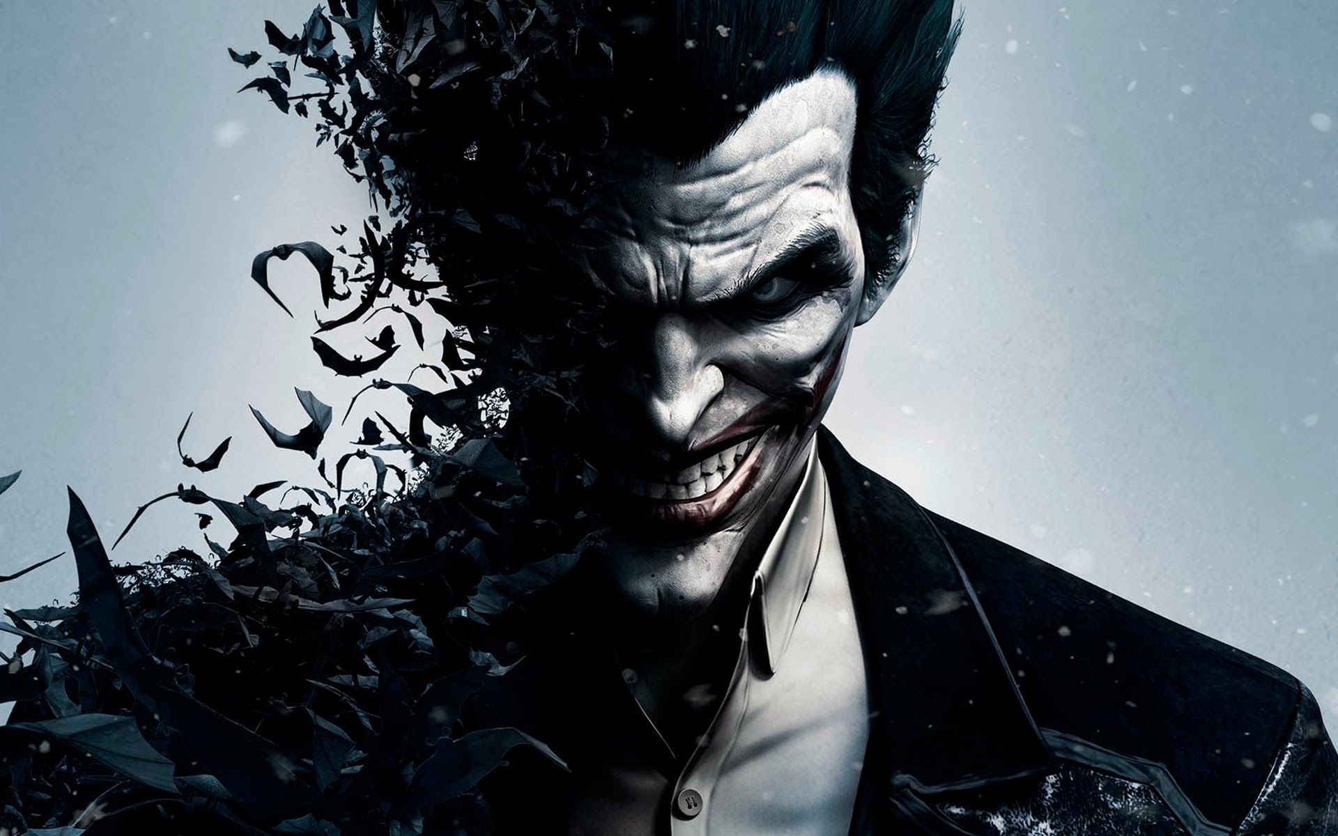 Joker con pipistrelli neri, 1920x1200 Full HD+ WUXGA, PC