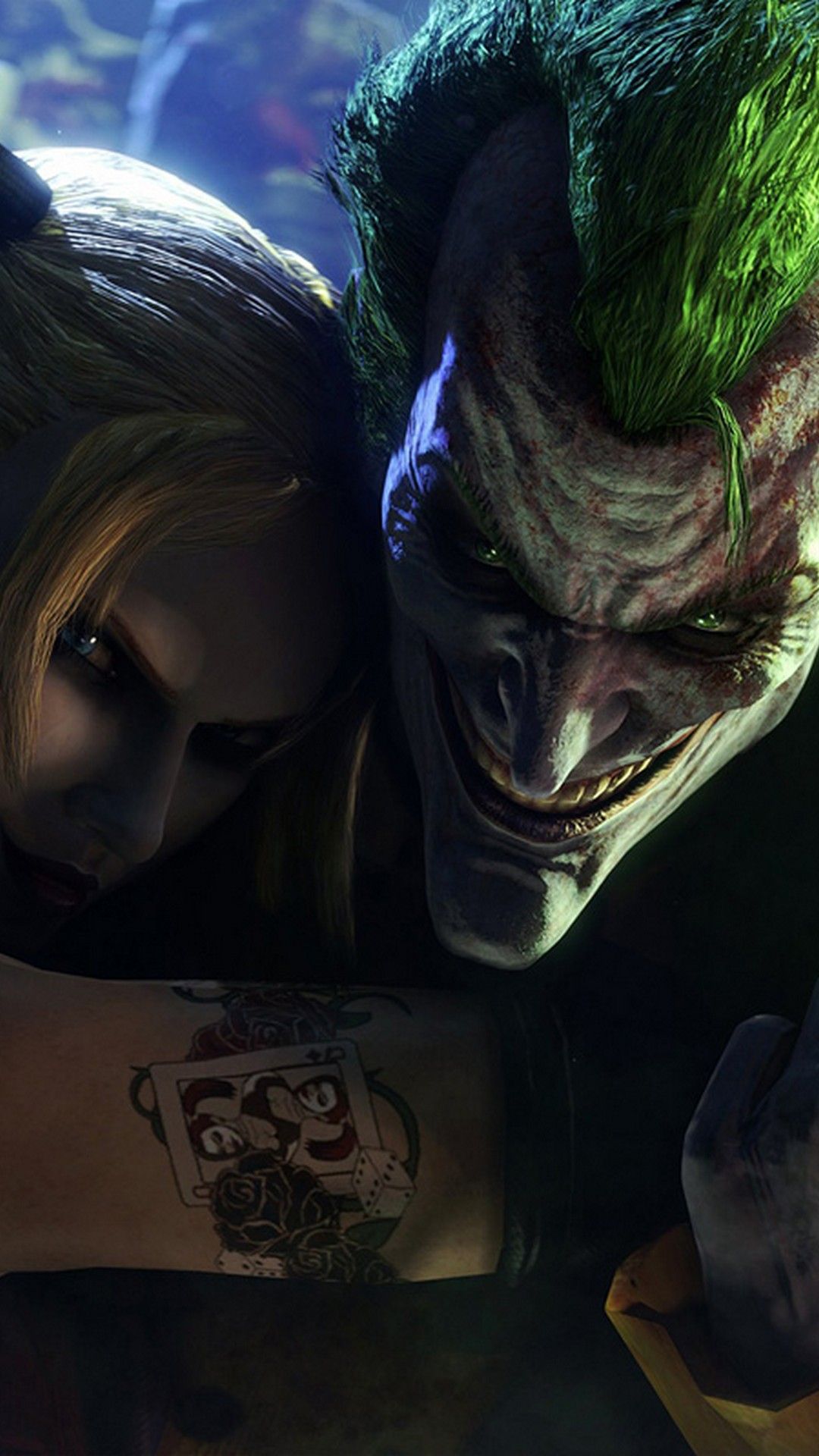 Joker e Harley Quinn, 1080x1920 Full HD Verticale, iPhone Pro