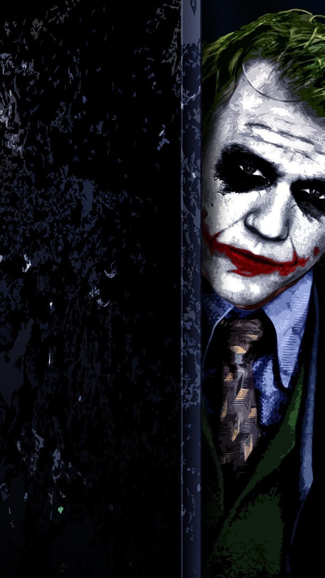 Joker viso dietro porta, 1080x1920 Verticale, Samsung Galaxy