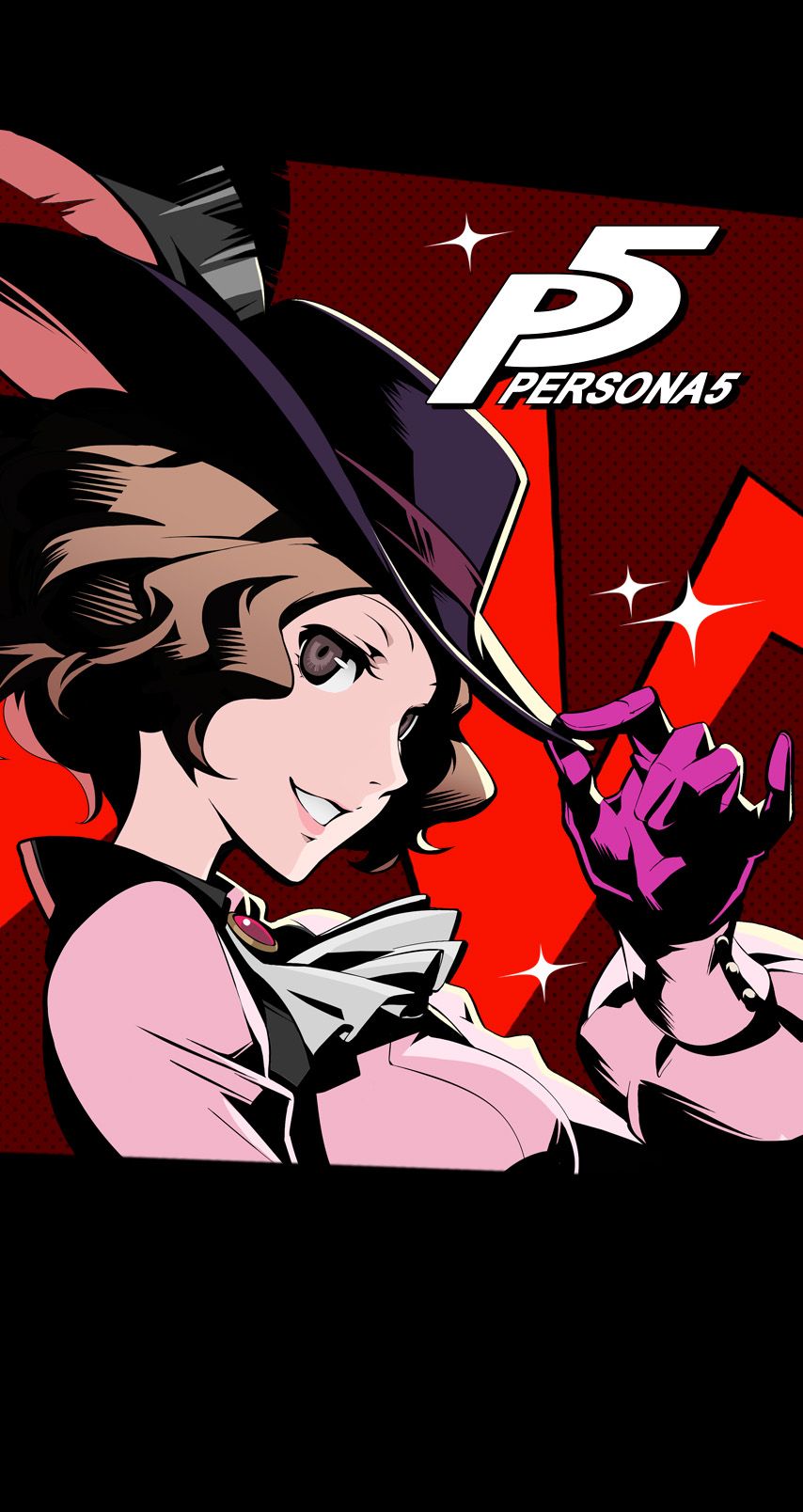 Persona 5 Joker anime, 854x1608 Verticale, Telefono