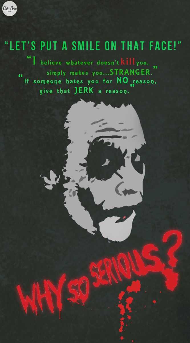 Joker Why So Serious testo, 666x1199 Verticale, Mobile