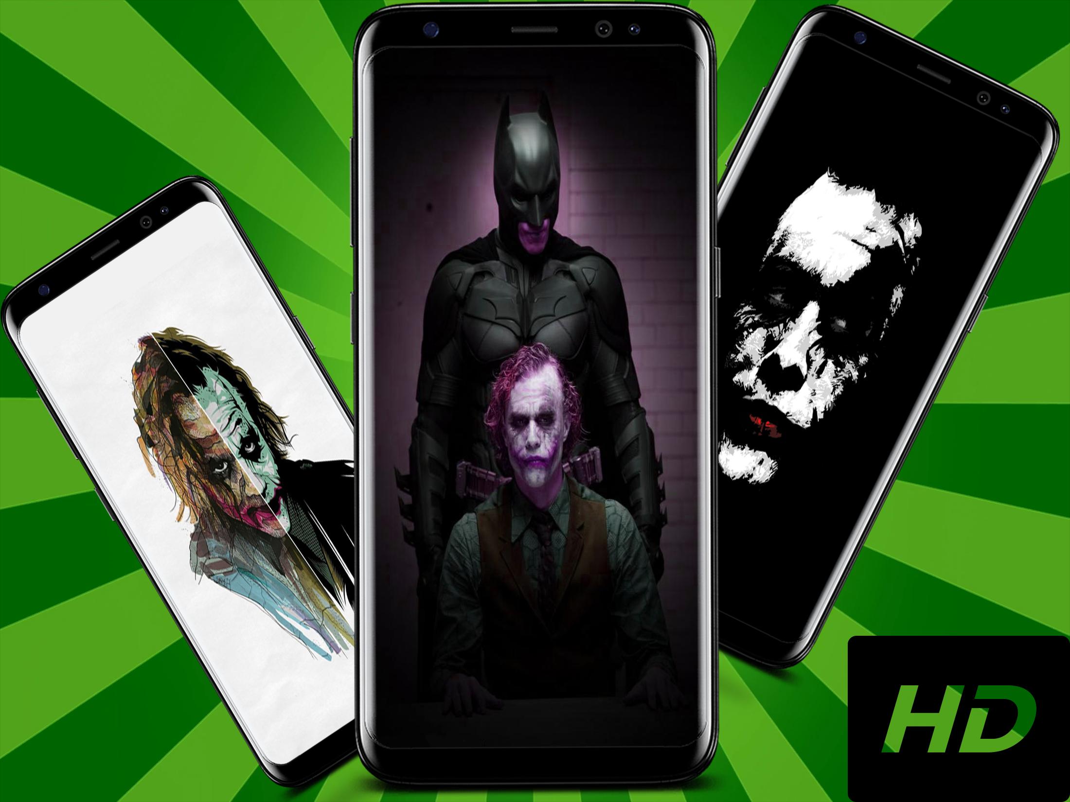 Joker e Batman su smartphone, 2200x1650 2K, iMac