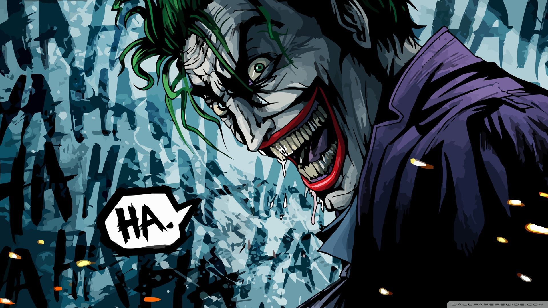 Joker Heath Ledger stanza buia, 1920x1080 Full HD, Desktop