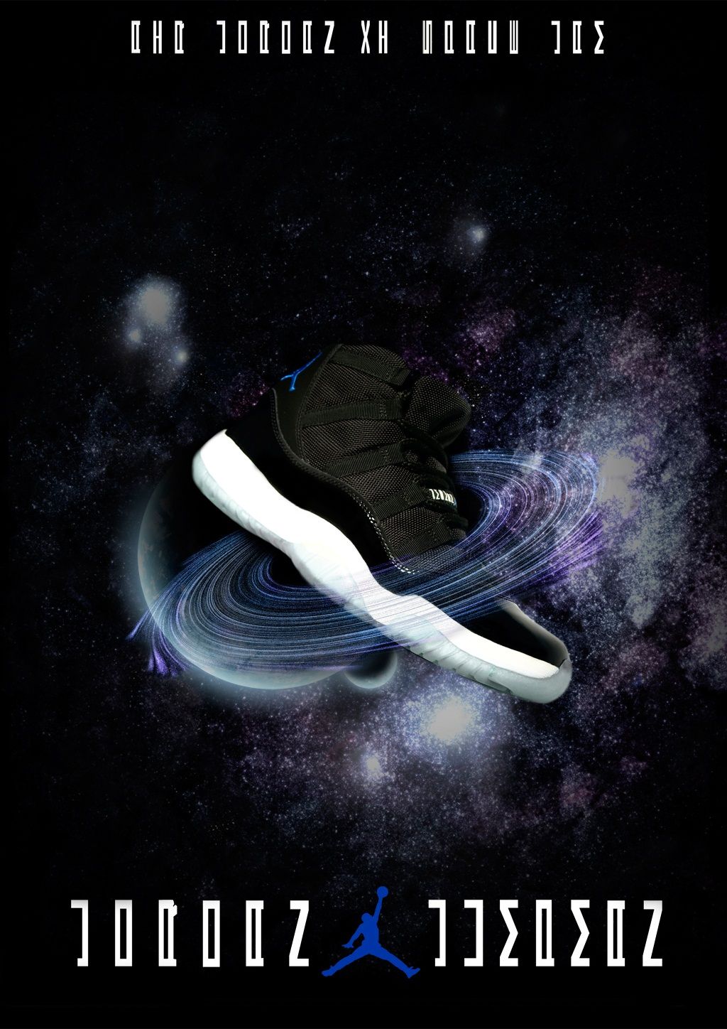 Sneaker Air Jordan 11 spazio, 1024x1448 Verticale, iPhone Pro