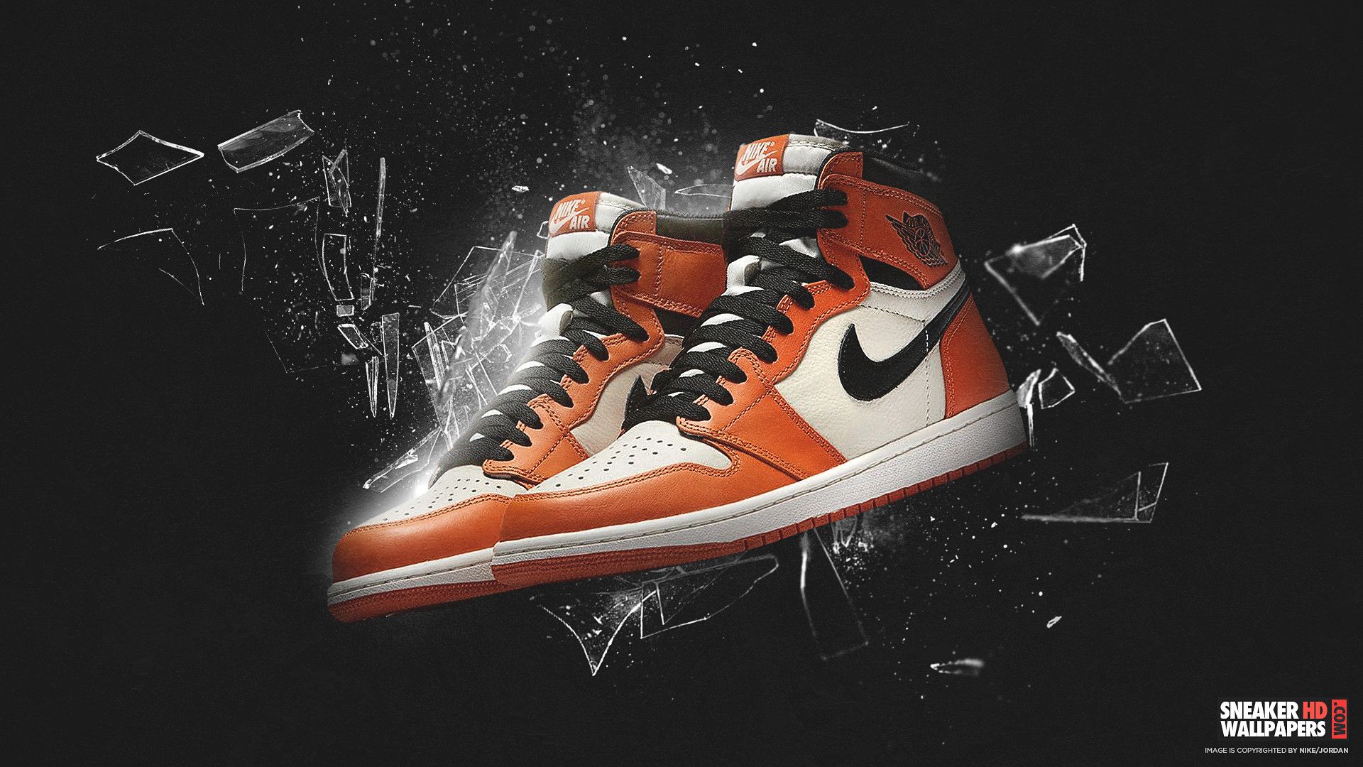 Jordan 1 sneaker vetro rotto, 1920x1080 Full HD 1080p, PC Desktop