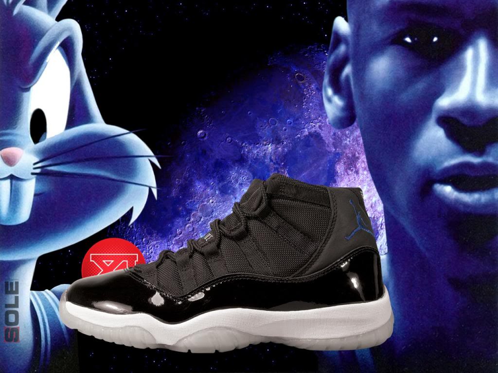 Jordan 11 Space Jam scarpa, 1024x768 HD, Desktop