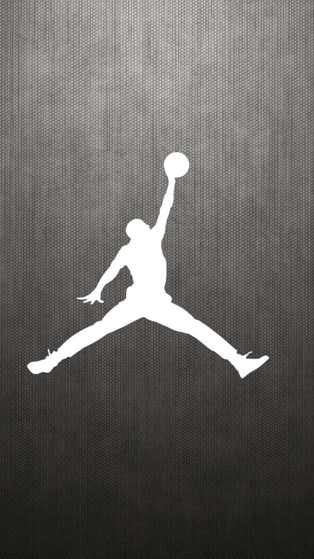 Logo Jumpman Jordan grigio, 1080x1920 Full HD Verticale, iPhone Pro Max