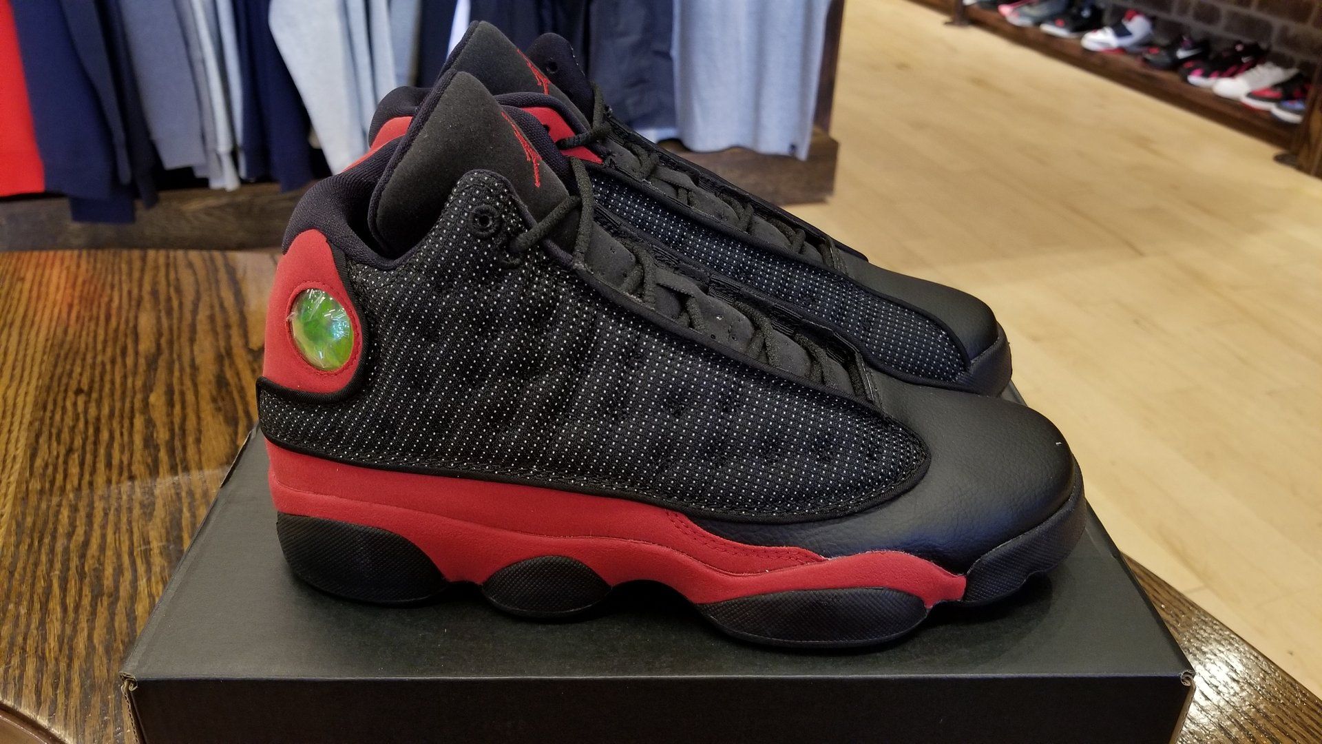 Air Jordan 13 nere rosse, 1024x768 HD, Desktop