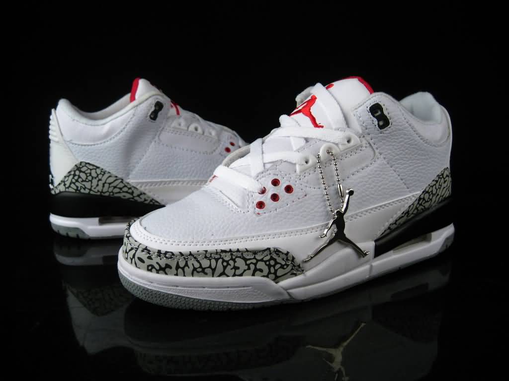 Scarpe Air Jordan 3 bianche, sneaker, 1024x768 HD, PC