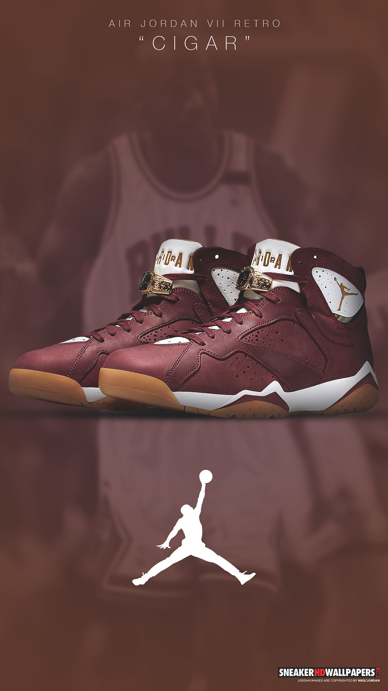 Sneaker Jordan Retro bordeaux, 1242x2208 Full HD Verticale, iPhone