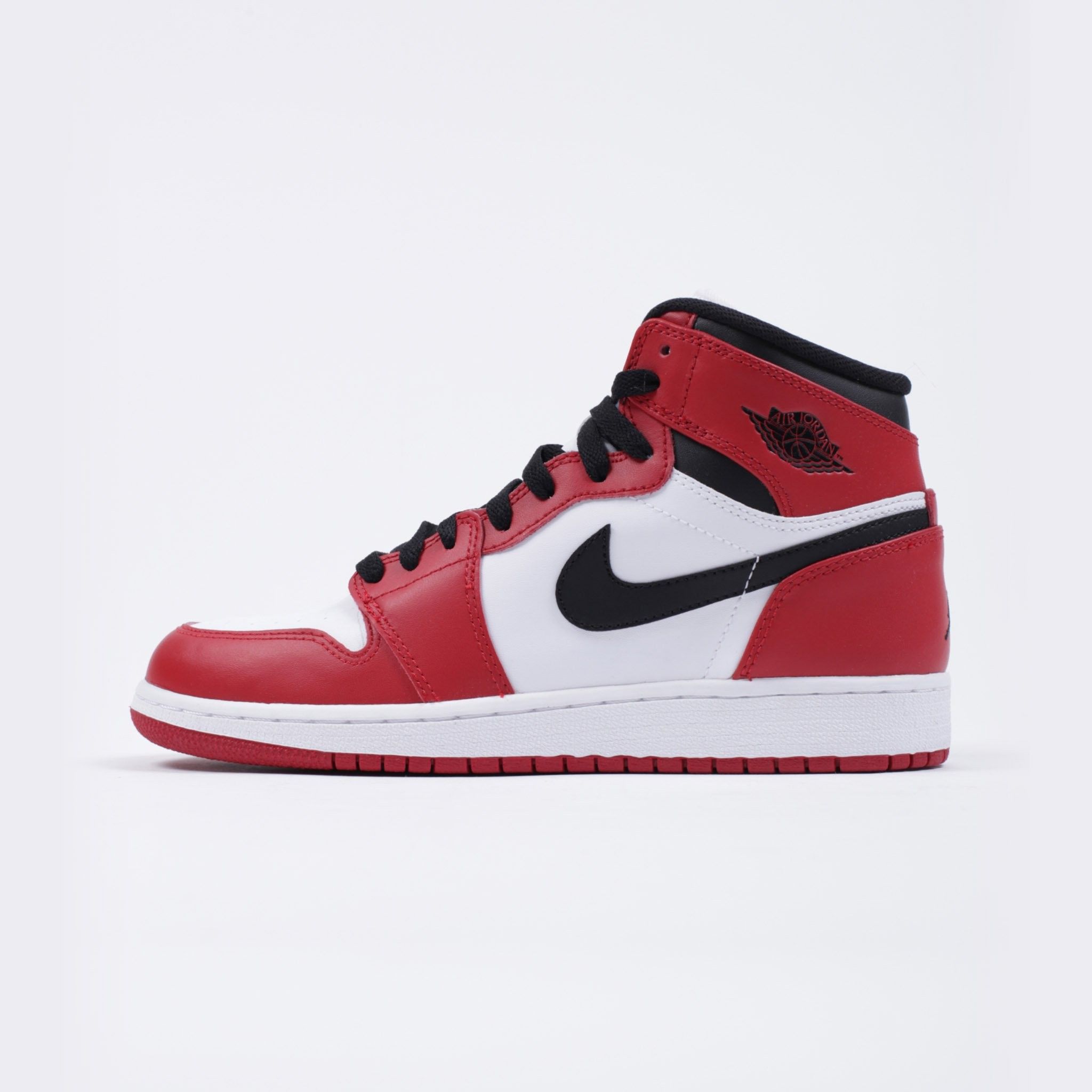 Nike Air Jordan 1 rossa, swoosh, 2048x2048 Hi-Res, Desktop