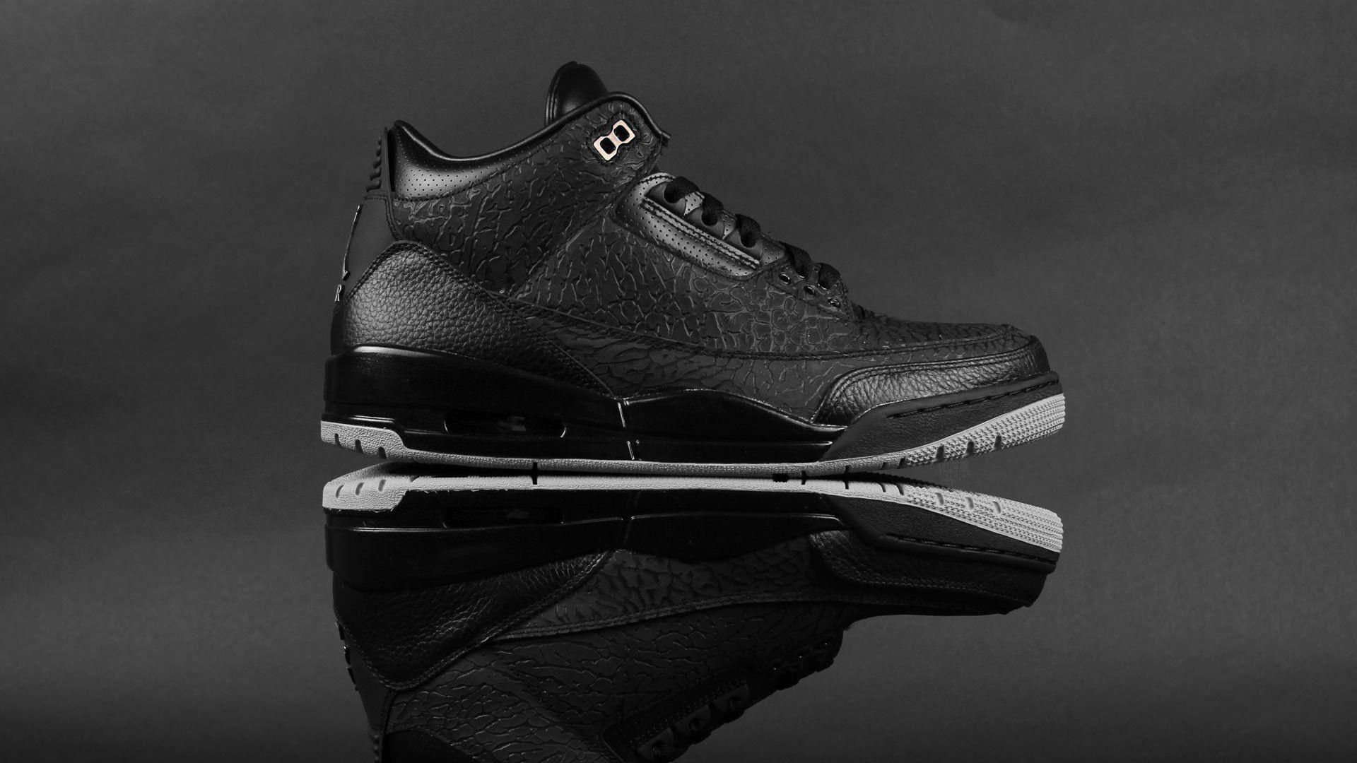 Sneaker Jordan 3 nera, 1920x1080 Full HD, PC