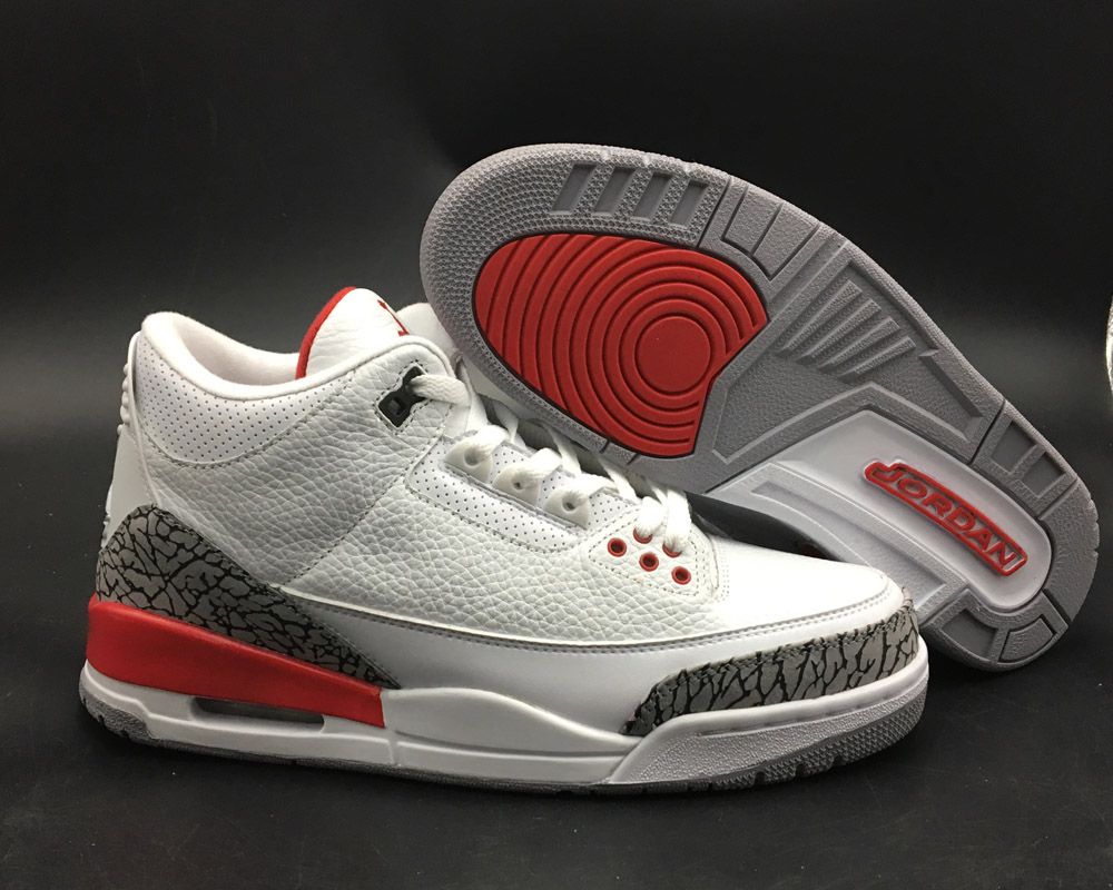 Air Jordan 3 Katrina bianco-rosso, 1000x800 HD, PC