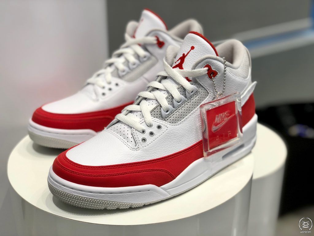 Air Jordan 3 bianche rosse, 1024x768 HD, Laptop