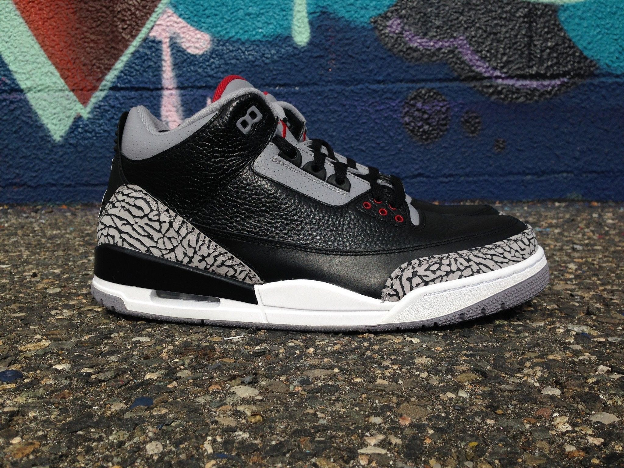Sneaker Air Jordan 3 nera, 2048x1536 2K, PC