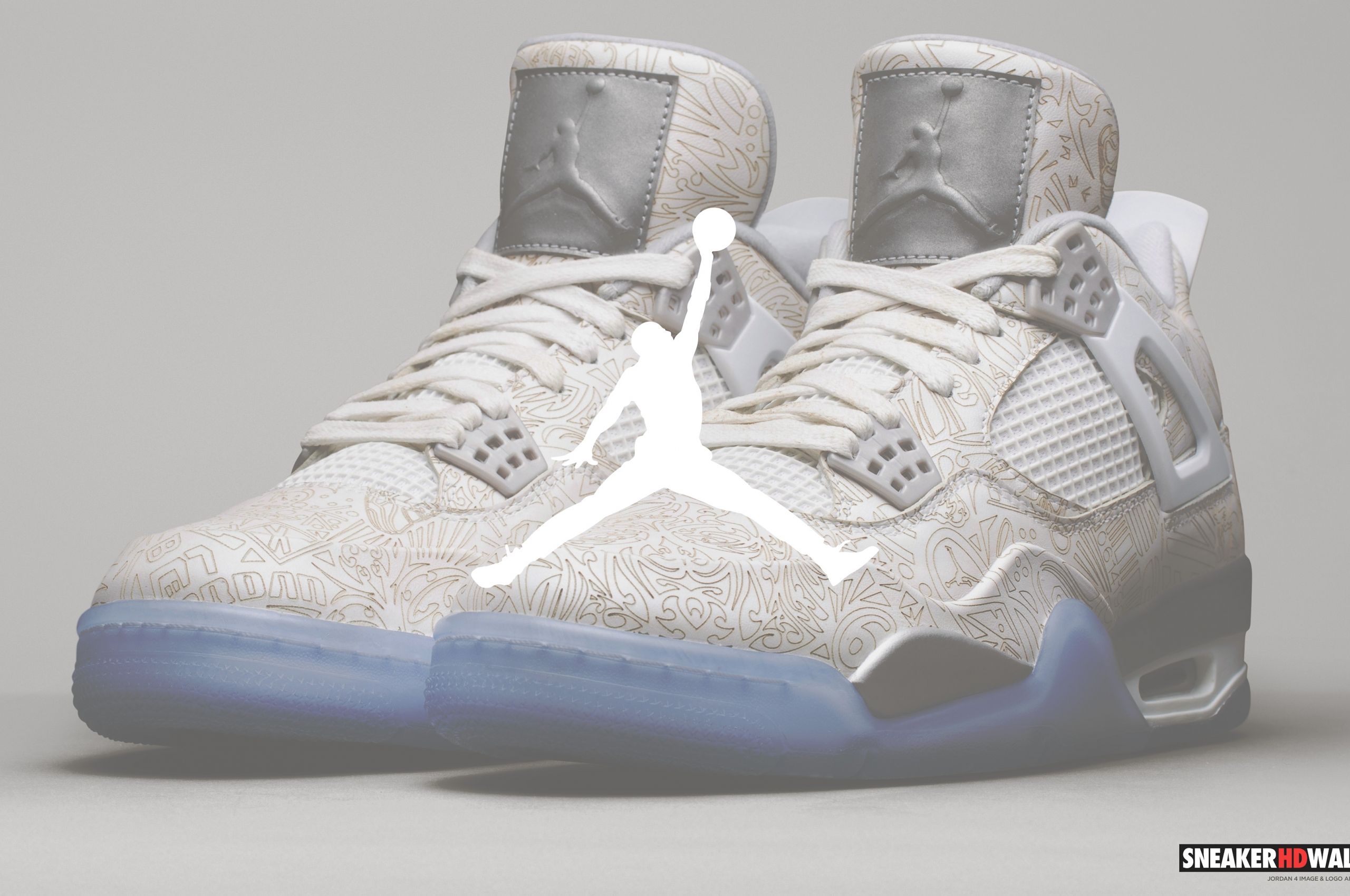 Sneaker Air Jordan 4 grigia, 2560x1700 2K, PC