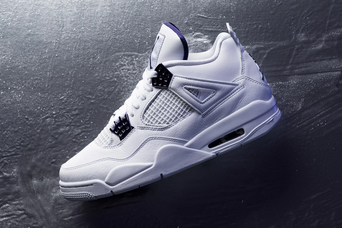 Air Jordan 4 bianca, sneaker, 1170x780 HD, Desktop