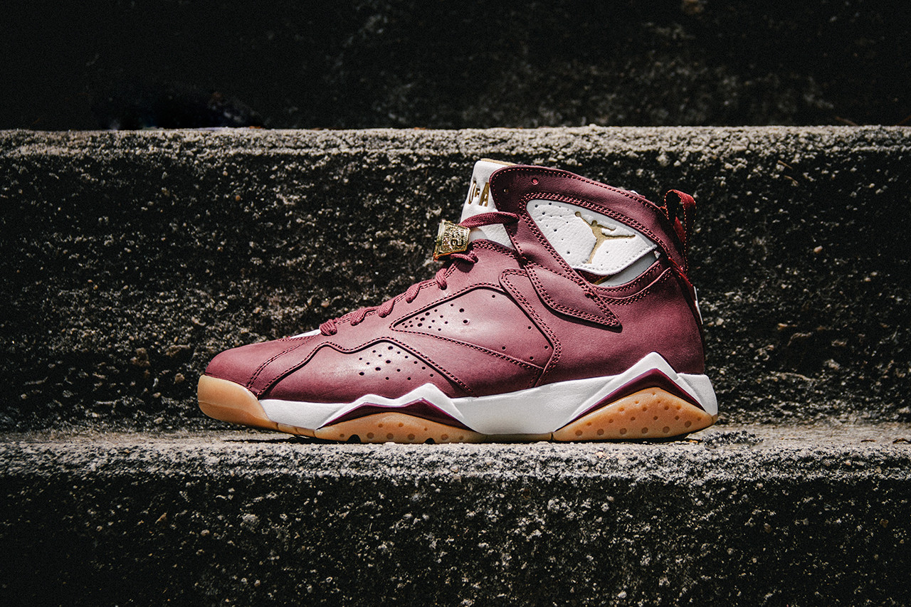 Sneaker Air Jordan 7 bordeaux, 1280x853 HD, Desktop