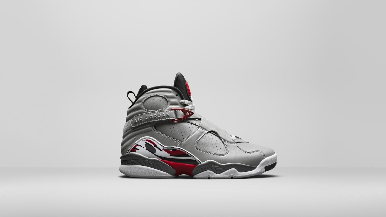 Sneaker Air Jordan grigia rossa, 1600x900 HD Ready, PC