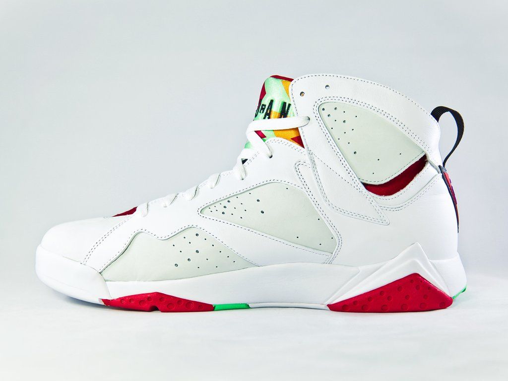 Air Jordan 7 bianca colorata, 1024x768 HD, Desktop