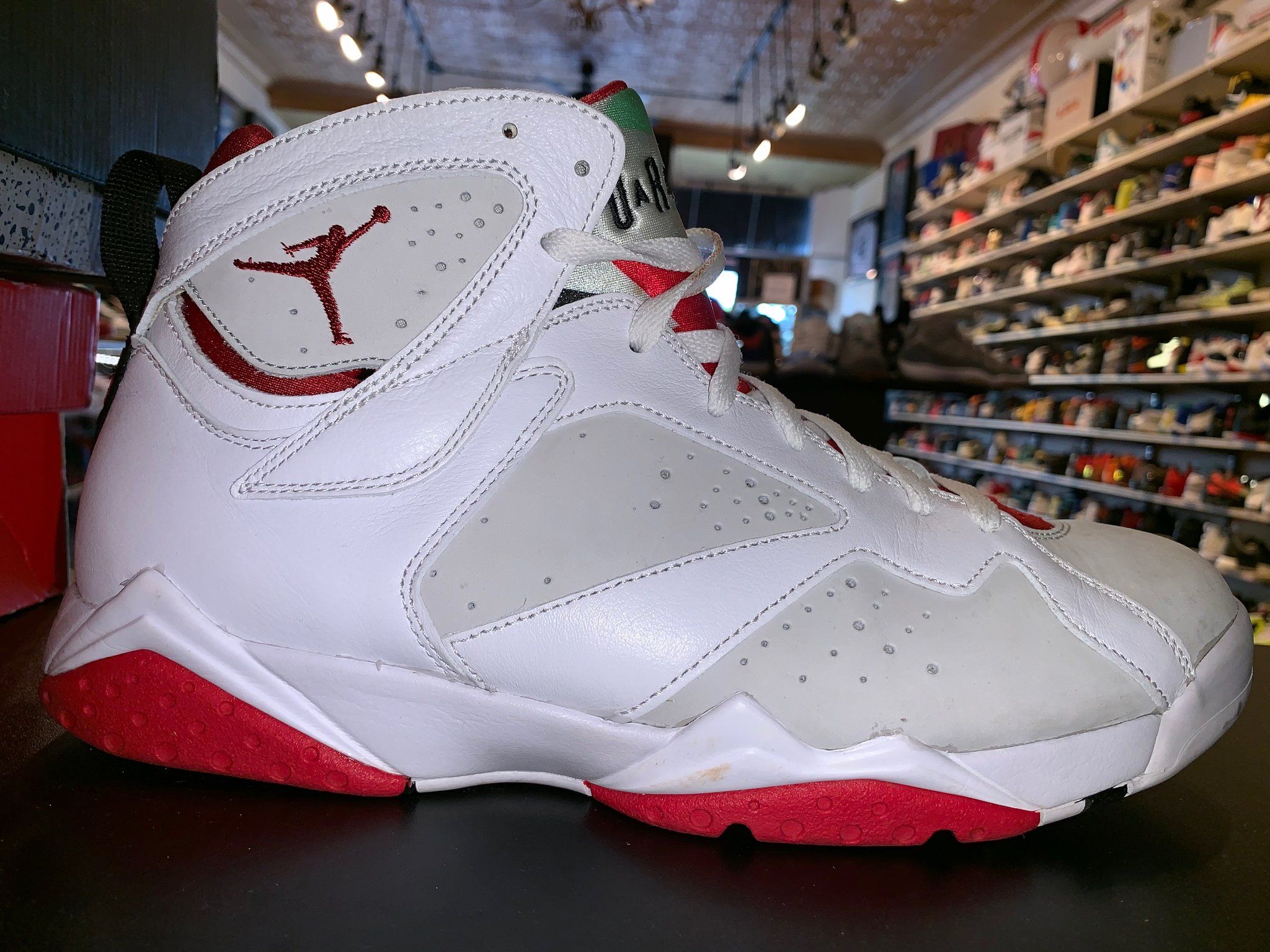 Sneakers Jordan 7 rosso blu, 1024x768 HD, Desktop