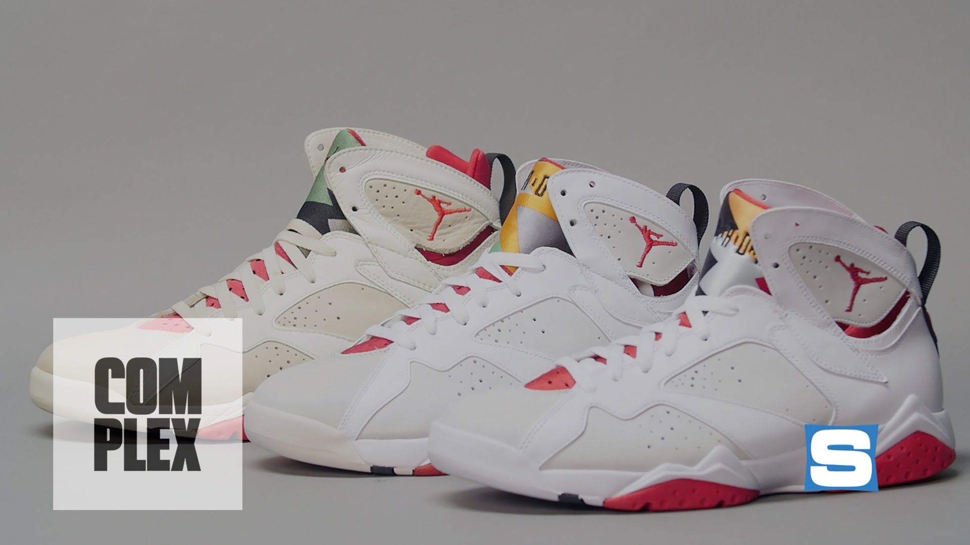Air Jordan 7 bianca rossa, 1920x1080 Full HD, PC Desktop