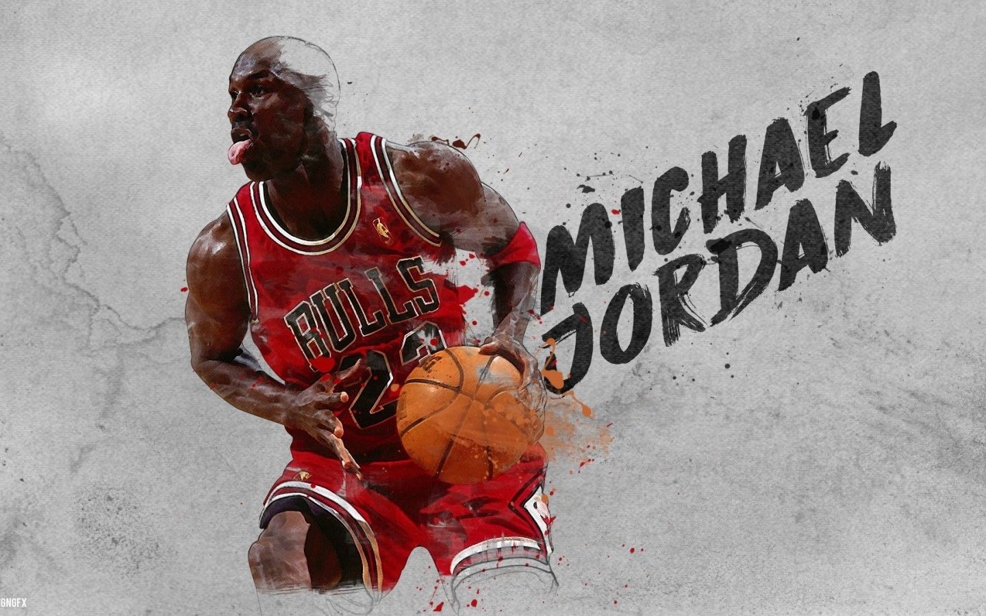 Michael Jordan Chicago Bulls, 1440x900 720p, MacBook Air