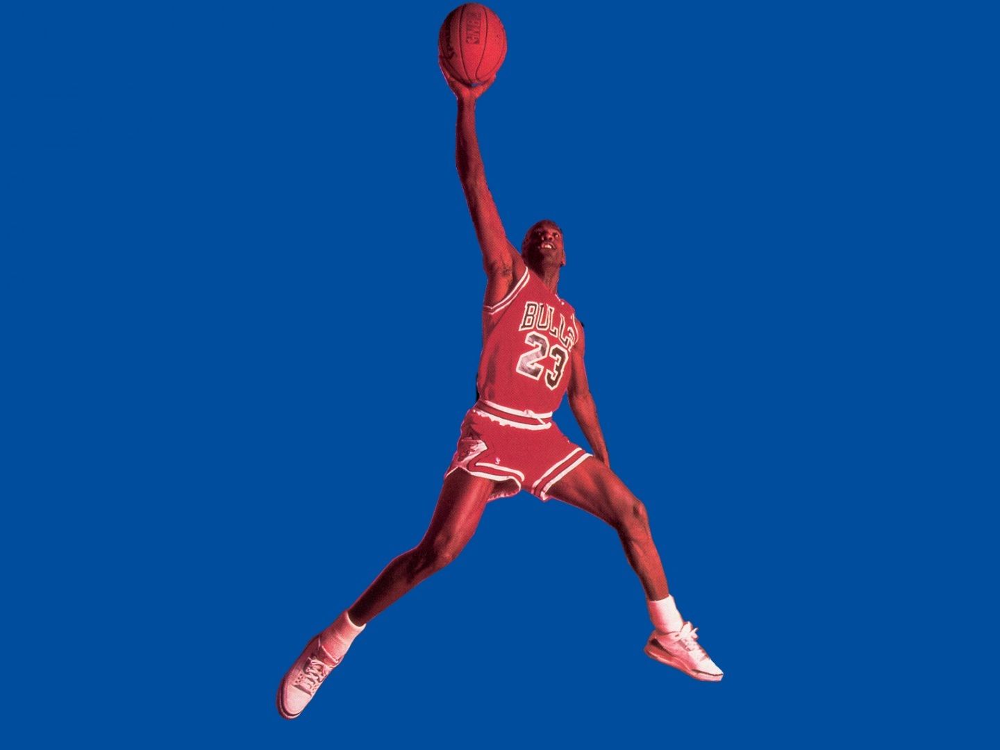 Michael Jordan salto slam dunk, numero 23, 1440x1080 720p, Laptop