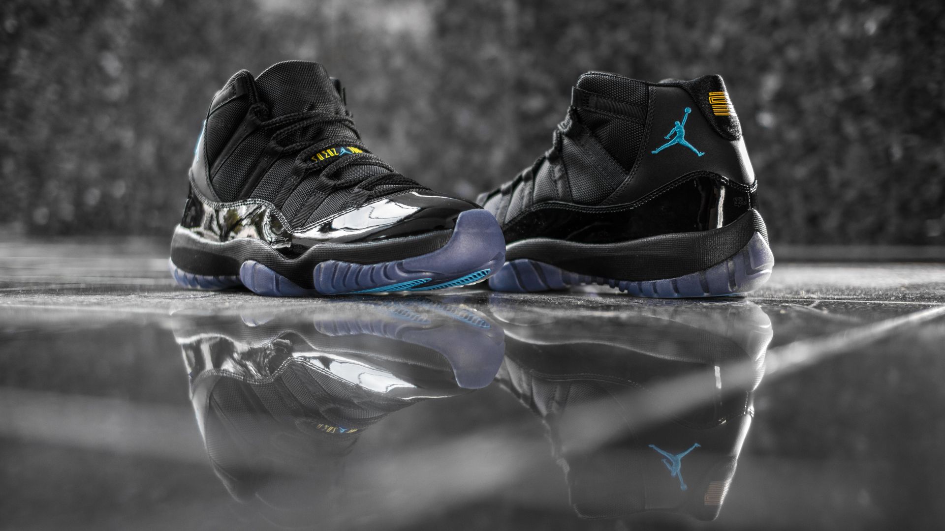 Jordan Retro 11 nero blu, 1920x1080 Full HD, PC Desktop