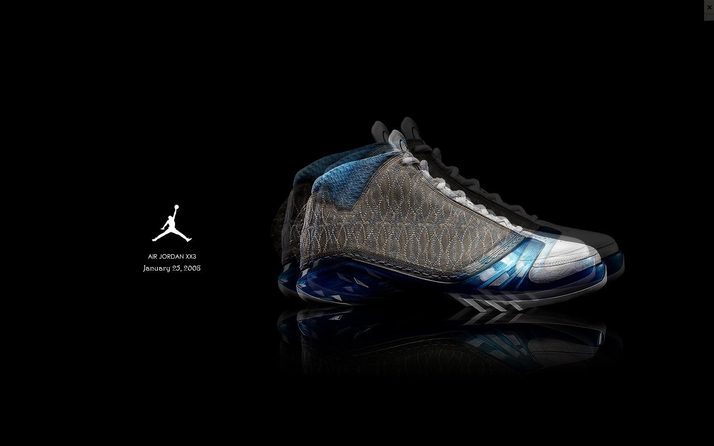 Sneaker Jordan blu grigio, 1440x900 HD, Desktop