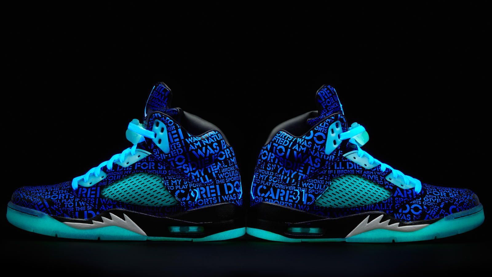 Scarpe Jordan blu fluorescenti, 1600x900 900p, iMac