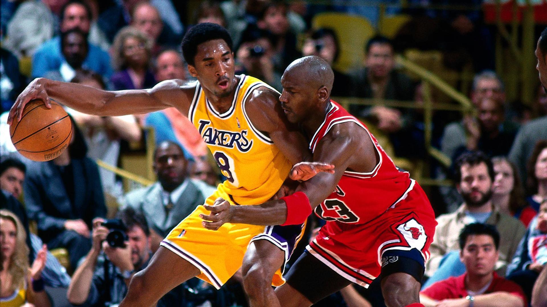 Kobe Bryant contro Michael Jordan, Black Mamba, 1920x1080 1080p, Laptop