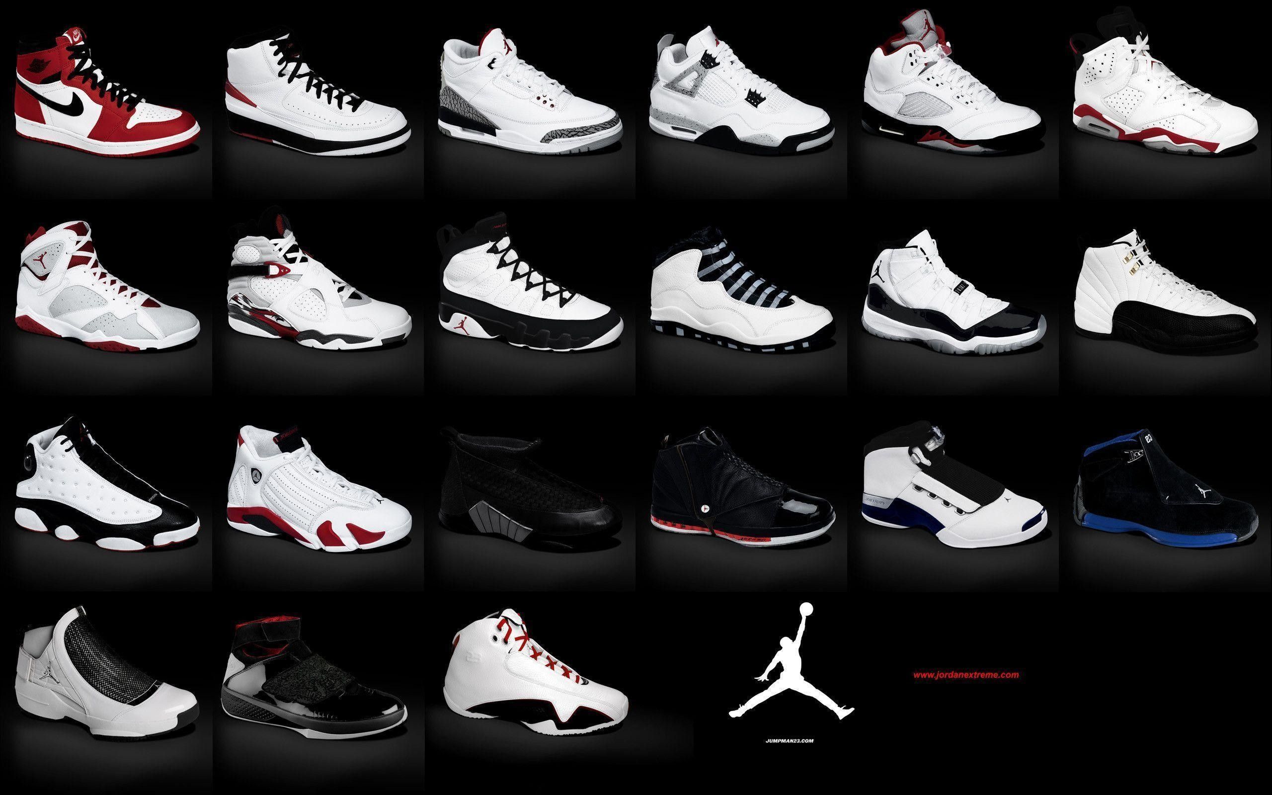 Collezione scarpe Air Jordan, sneaker, 2560x1600 2K+, iPad mini
