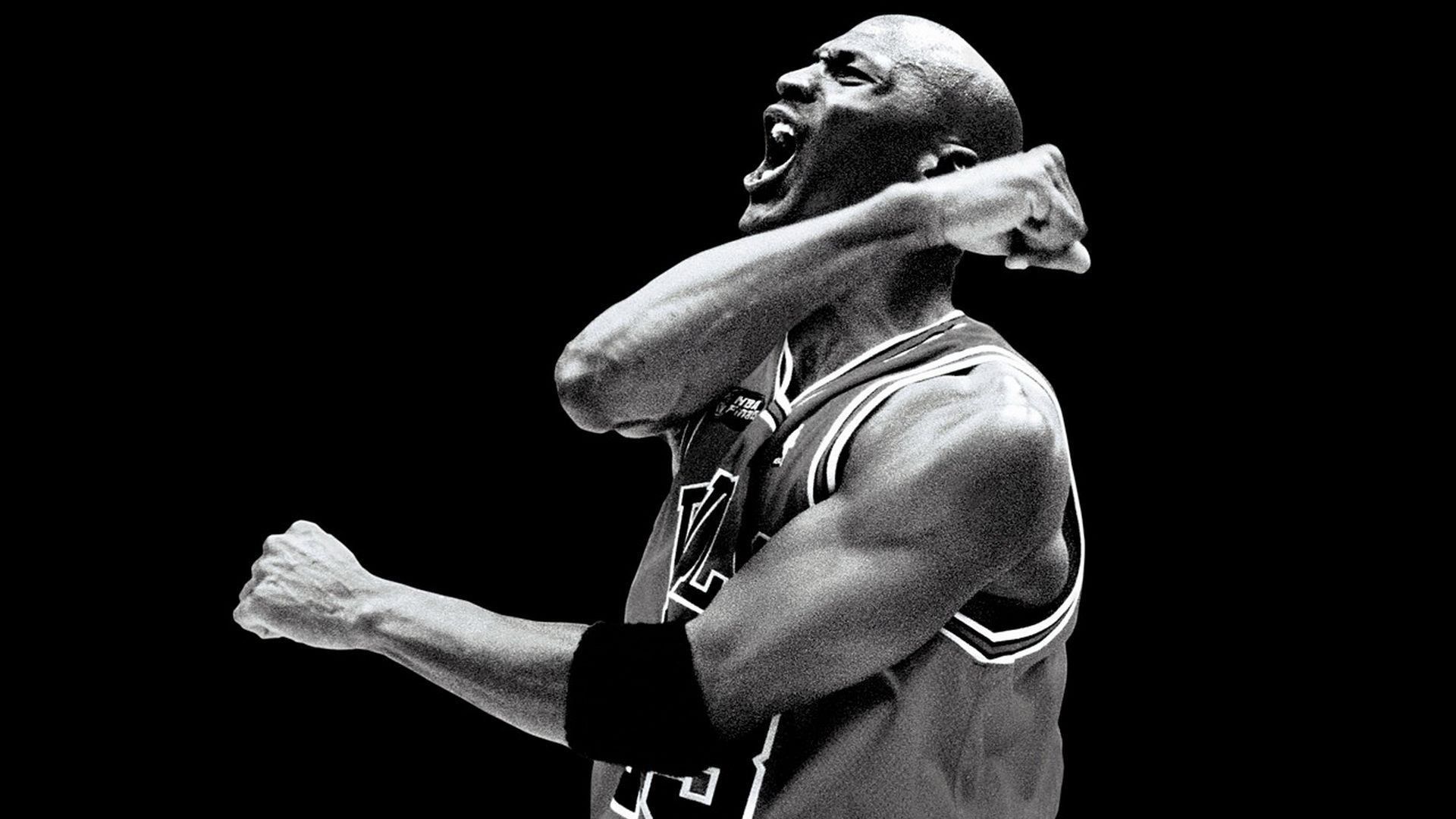 Michael Jordan bianco e nero, Chicago Bulls, 1920x1080 Full HD 1080p, Desktop