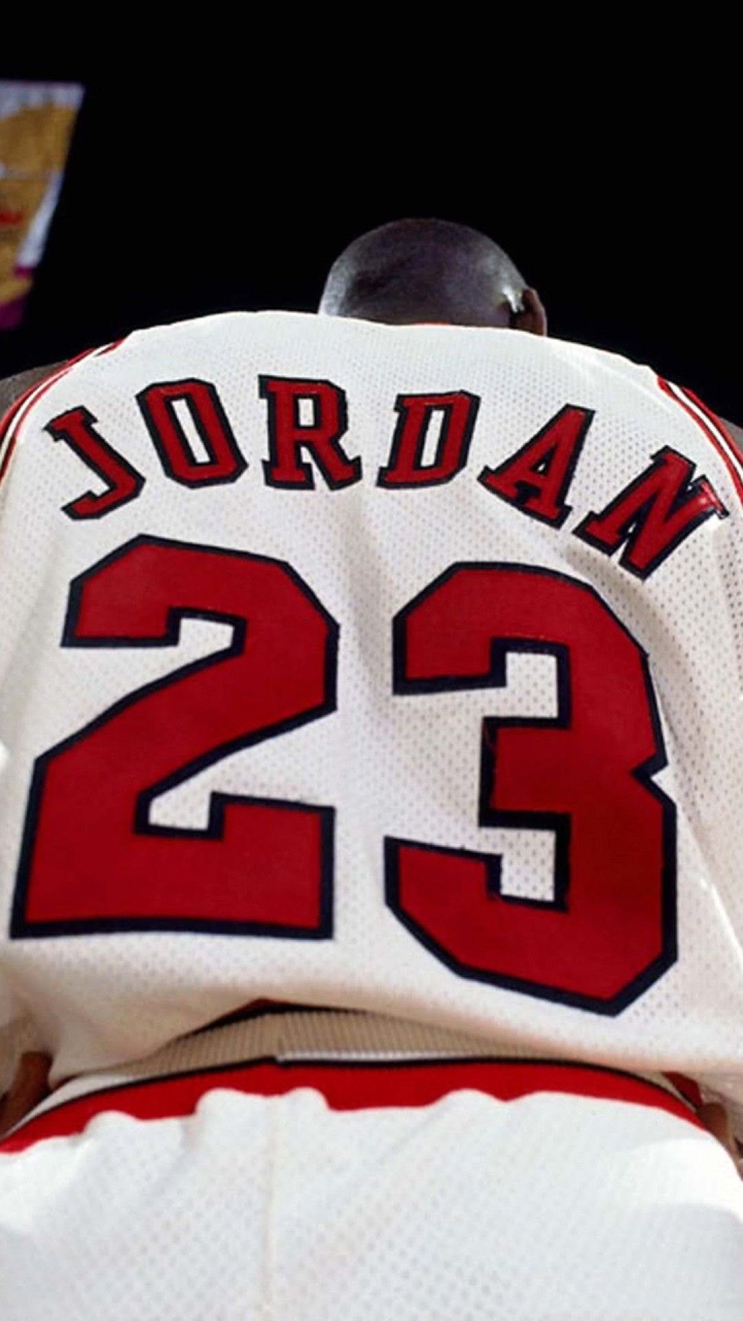 Michael Jordan schiacciata Chicago Bulls, 1600x2155 Verticale, iPhone Air