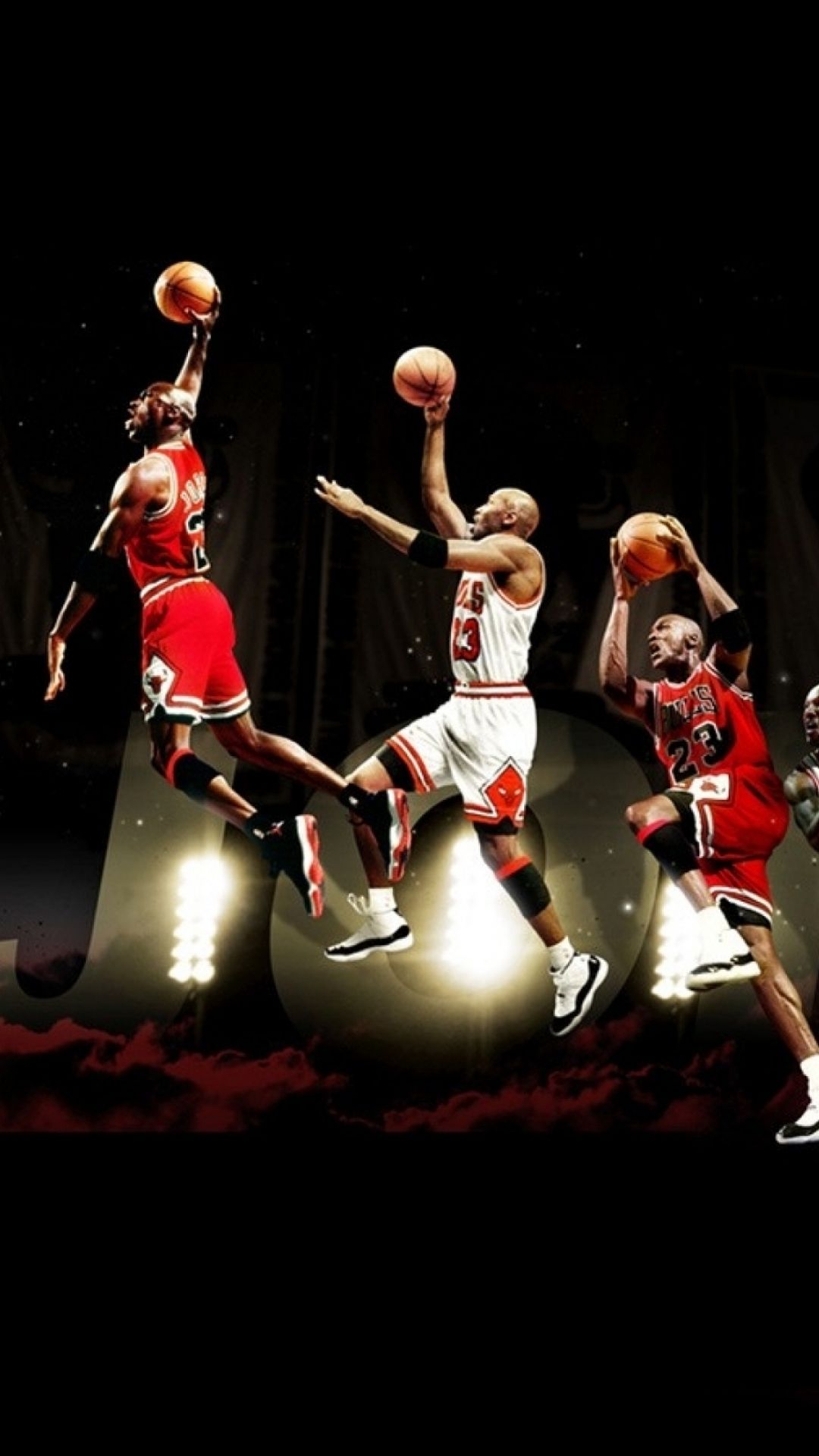 Michael Jordan Chicago Bulls, 1080x1920 Full HD Verticale, iPhone Pro Max