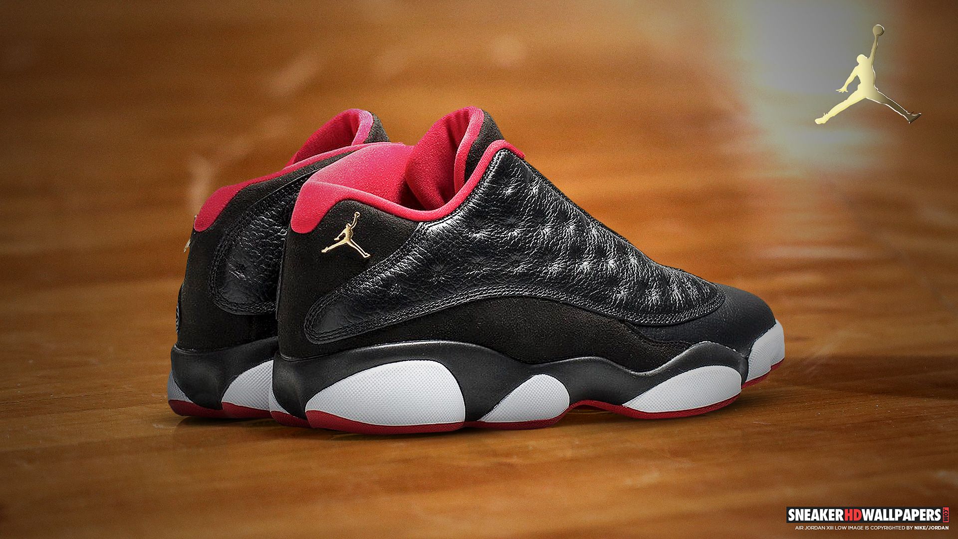 Sneaker Air Jordan nera rossa, 1920x1080 1080p, Laptop