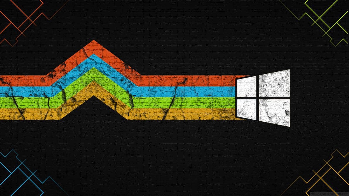 Logo Windows 10 blu, 1920x1080 Full HD 1080p, Monitor Gaming
