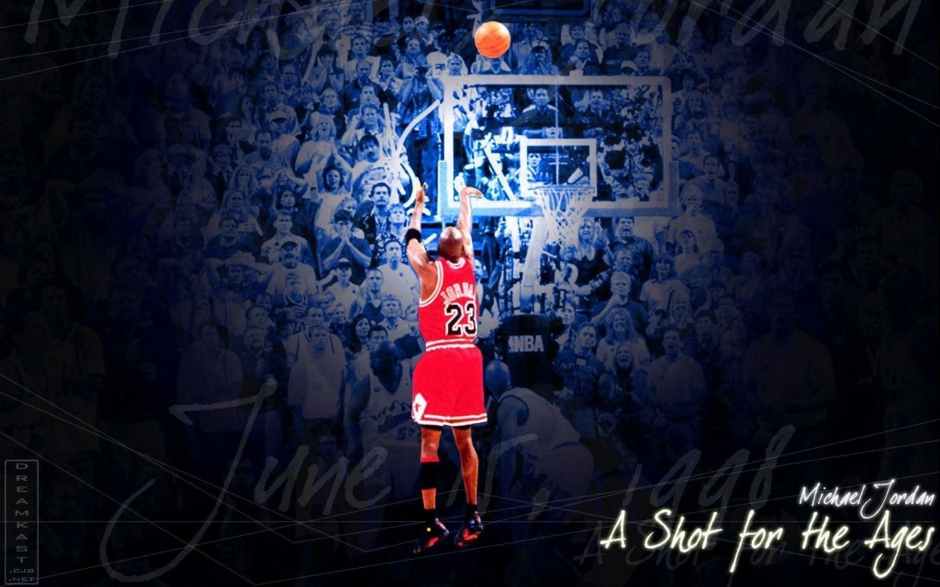 Michael Jordan tiro basket, 1920x1200 Full HD+, PC Desktop