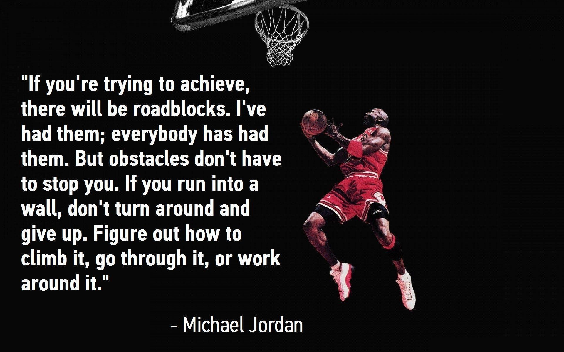Michael Jordan citazione basket, 1920x1200 Full HD+ WUXGA, PC