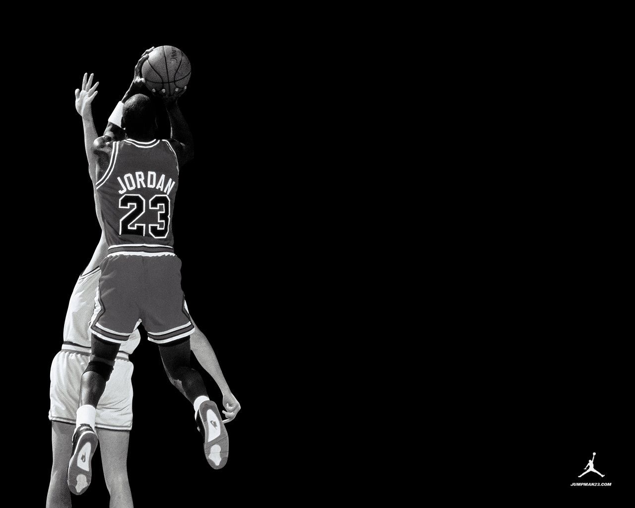 Michael Jordan tiro basket, numero 23, 1280x1024 HD, Desktop