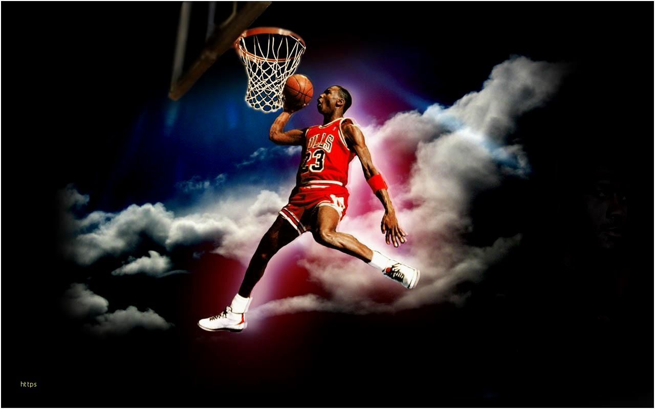 Michael Jordan schiacciata nuvole, 1280x800 HD, Desktop
