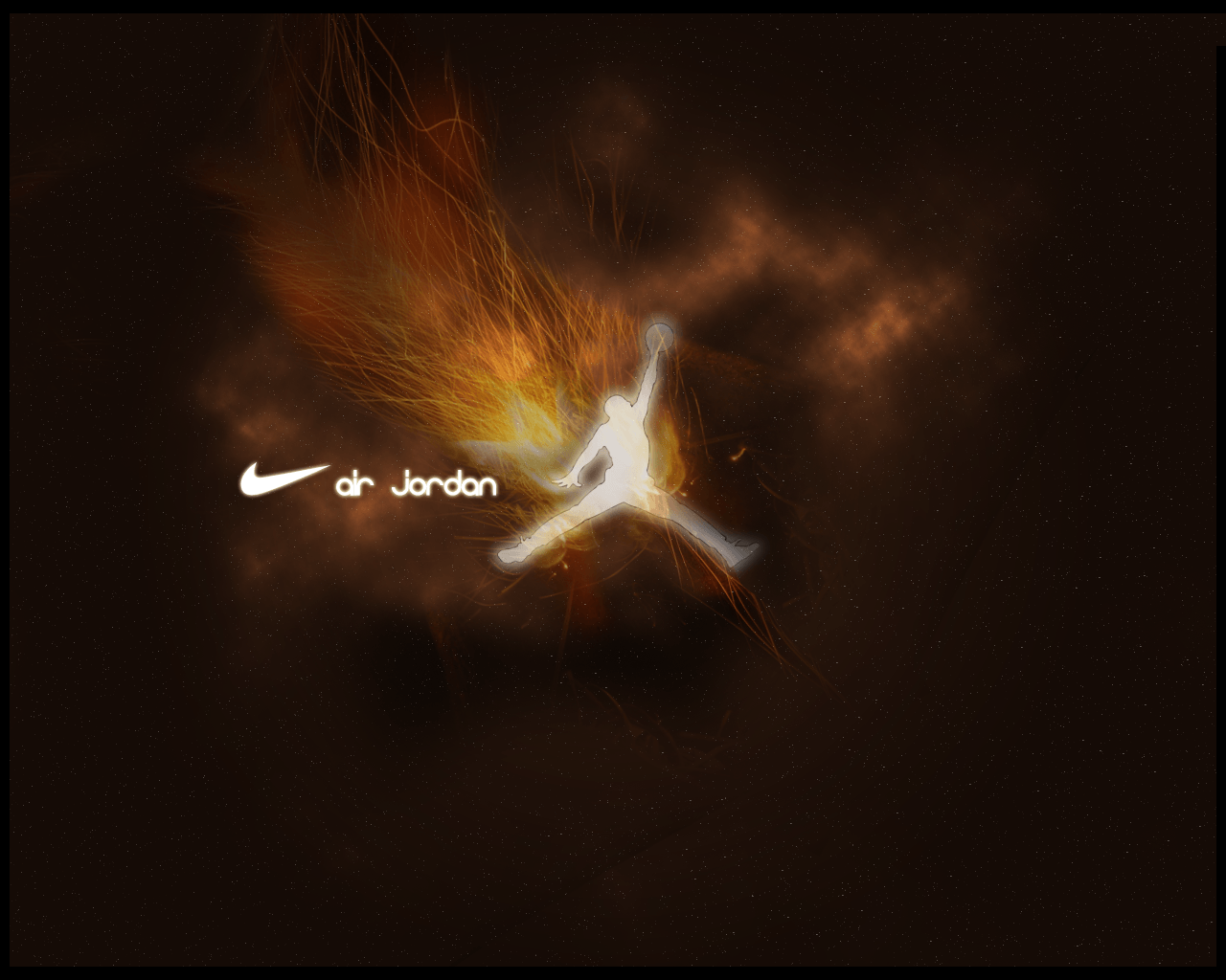 Logo Air Jordan fiamme, 1280x1024 HD, Desktop