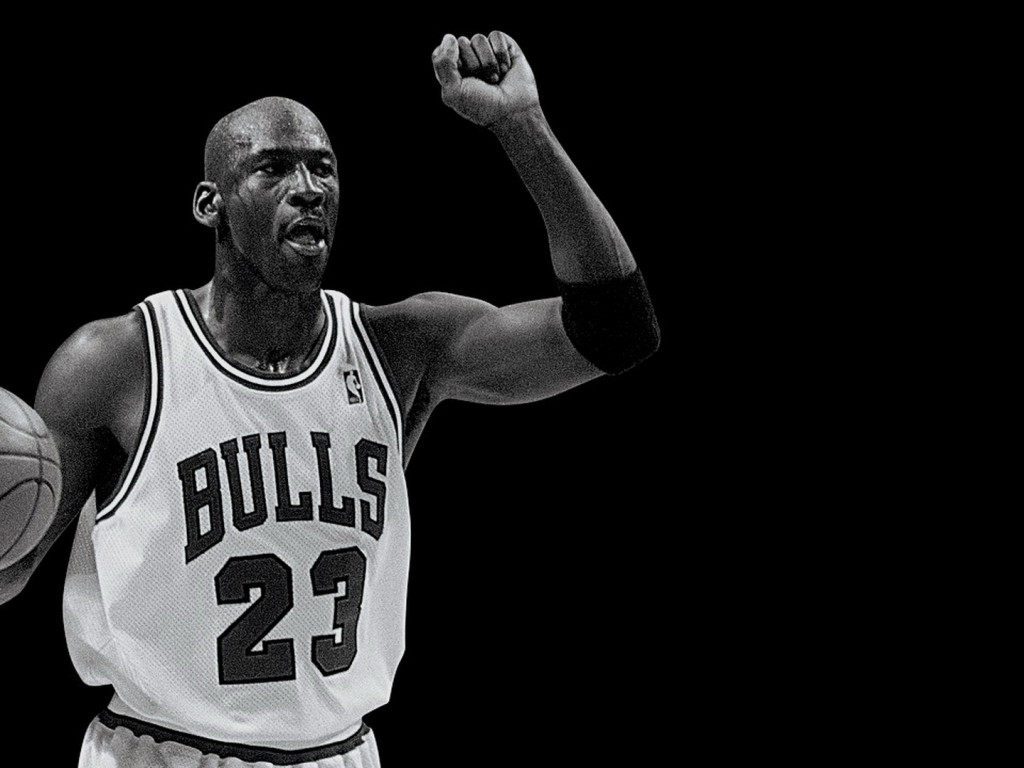 Michael Jordan Chicago Bulls, NBA, 1024x768 HD, Desktop