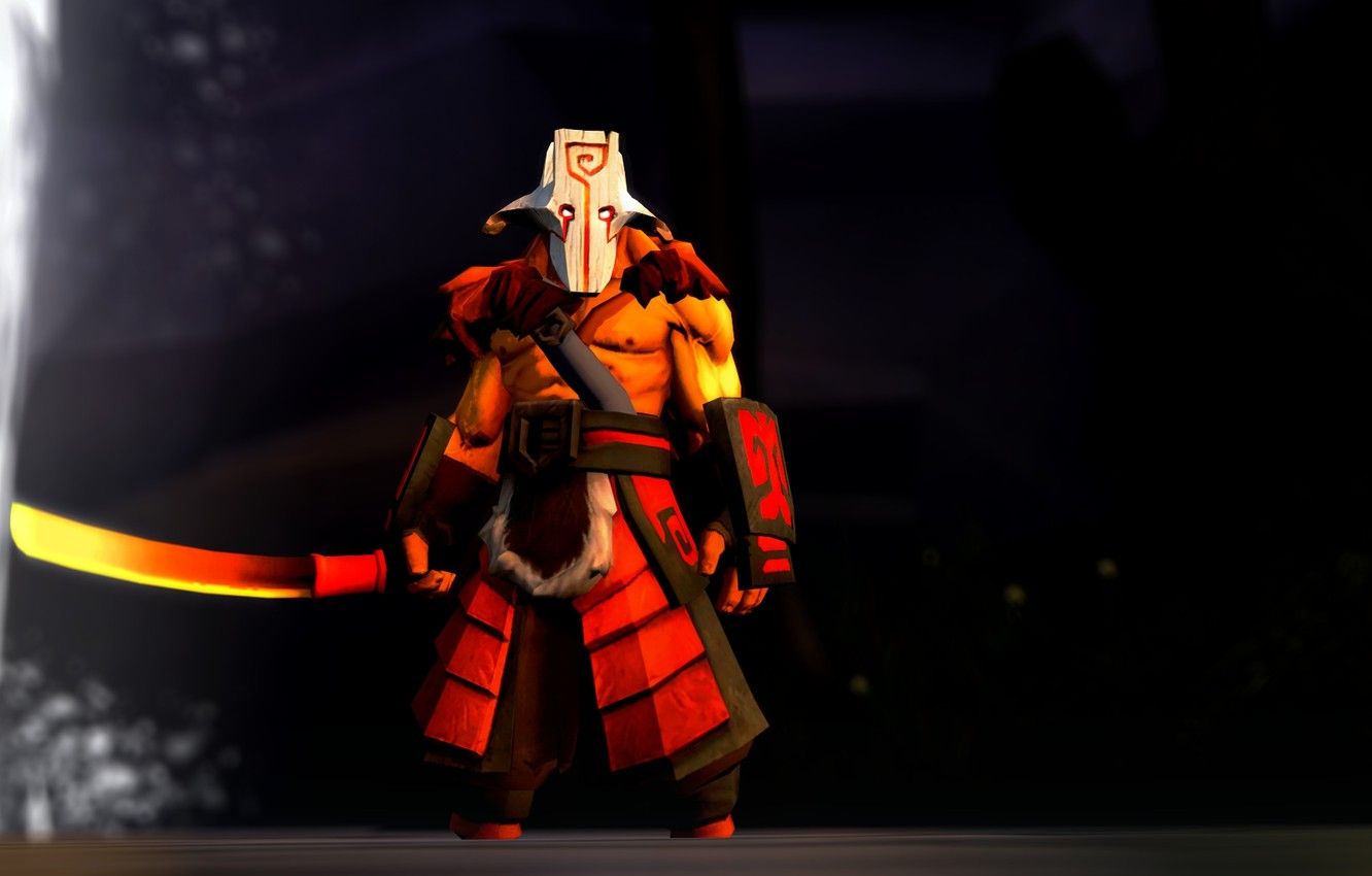 Juggernaut Dota 2 action figure, 1332x850 720p, Lenovo Legion